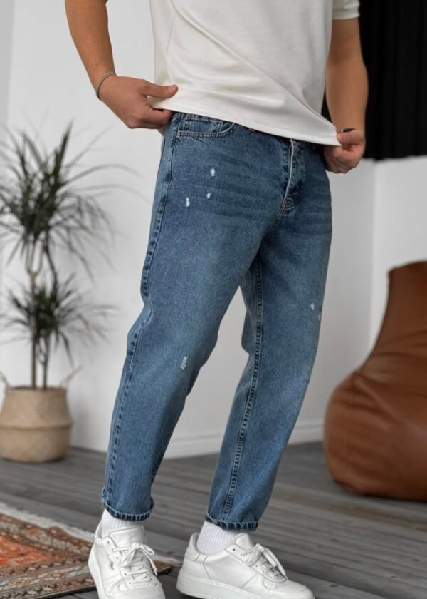 BOYFRIEND JEANS - BLUE