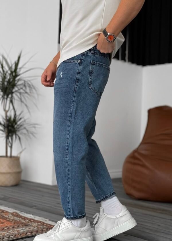 BOYFRIEND JEANS - BLUE