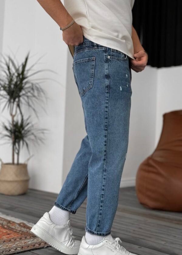 BOYFRIEND JEANS - BLUE