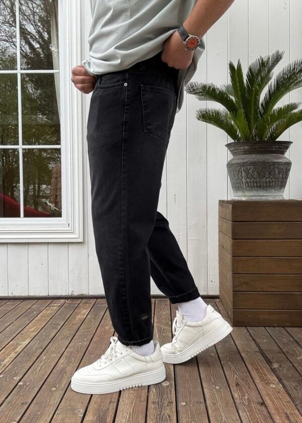 BOYFRIEND JEANS - BLACK