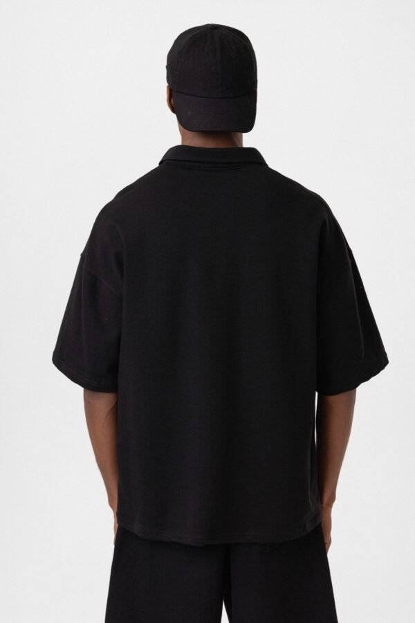 CLASSY POLO T-SHIRT - BLACK