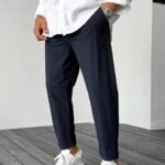 PARACHUTE FABRIC JOGGER - NAVY
