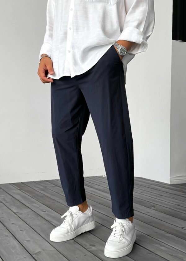PARACHUTE FABRIC JOGGER - NAVY
