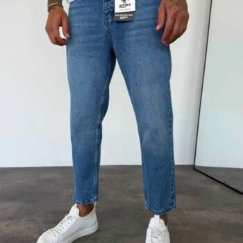 BOYFRIEND JEANS - OCEAN BLUE