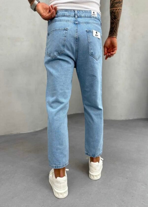 BOYFRIEND JEANS - BABY BLUE