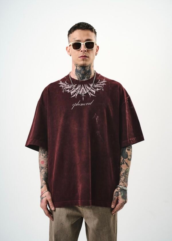 Screenshot EPHEMERAL WASHED T-SHIRT - MARRON