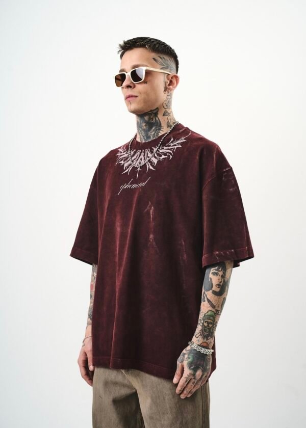 Screenshot EPHEMERAL WASHED T-SHIRT - MARRON