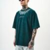 EPHEMERAL WASHED T-SHIRT - GREEN