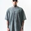 POISON WASHED T-SHIRT - GREY