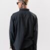 LINEN - COTTON SHIRT - BLACK