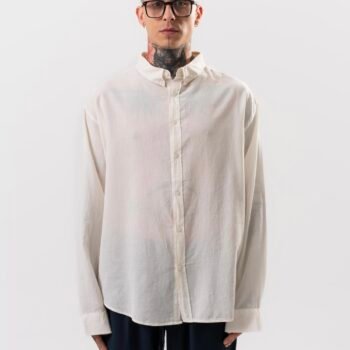 Screenshot LINEN - COTTON SHIRT - OFF WHITE