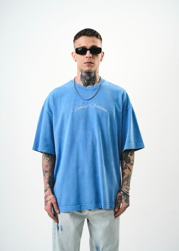 DIVIDED PERSONAS T-SHIRT - BLUE