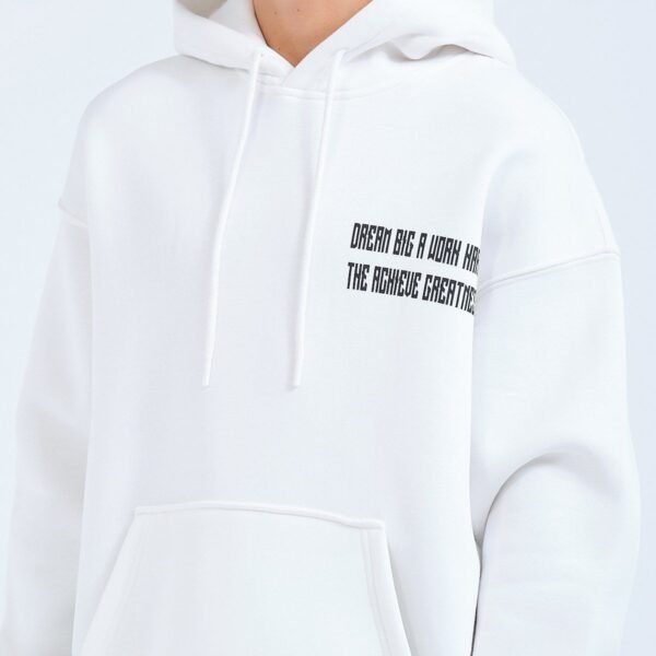 DREAM BIG HOODIE - WHITE