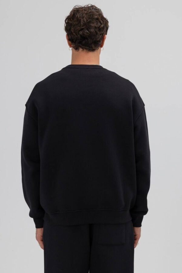 ESSENTIAL SWEATSHIRT - BLACK