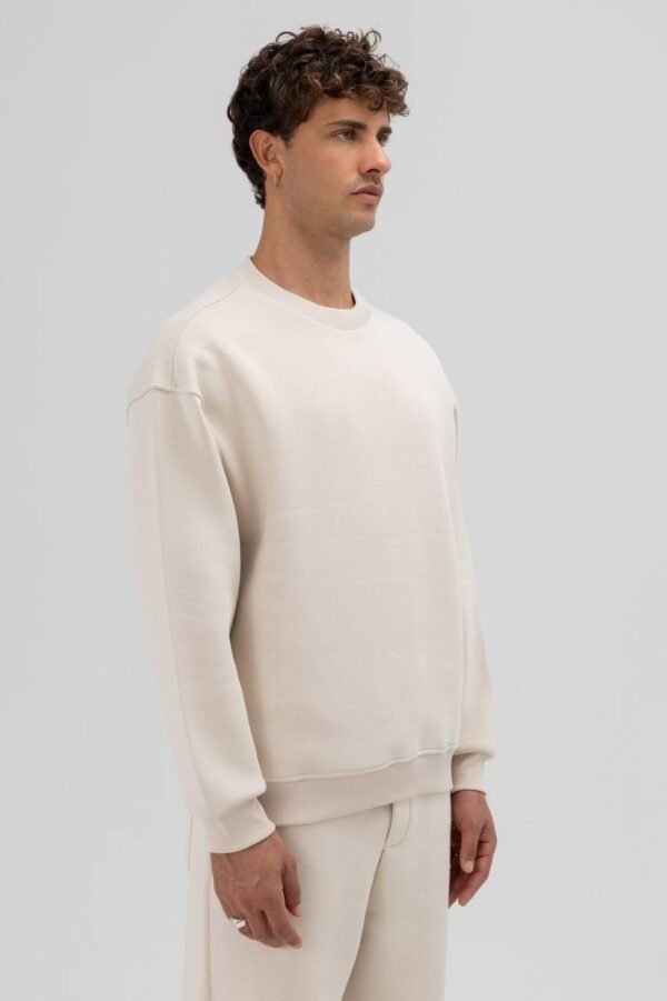 ESSENTIAL SWEATSHIRT - BEIGE