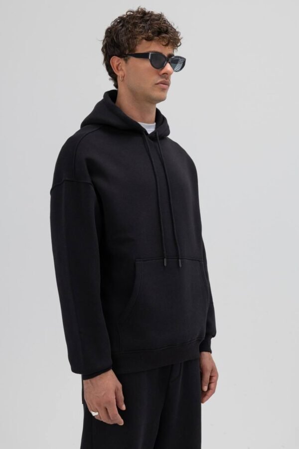 ESSENTIAL HOODIE - BLACK