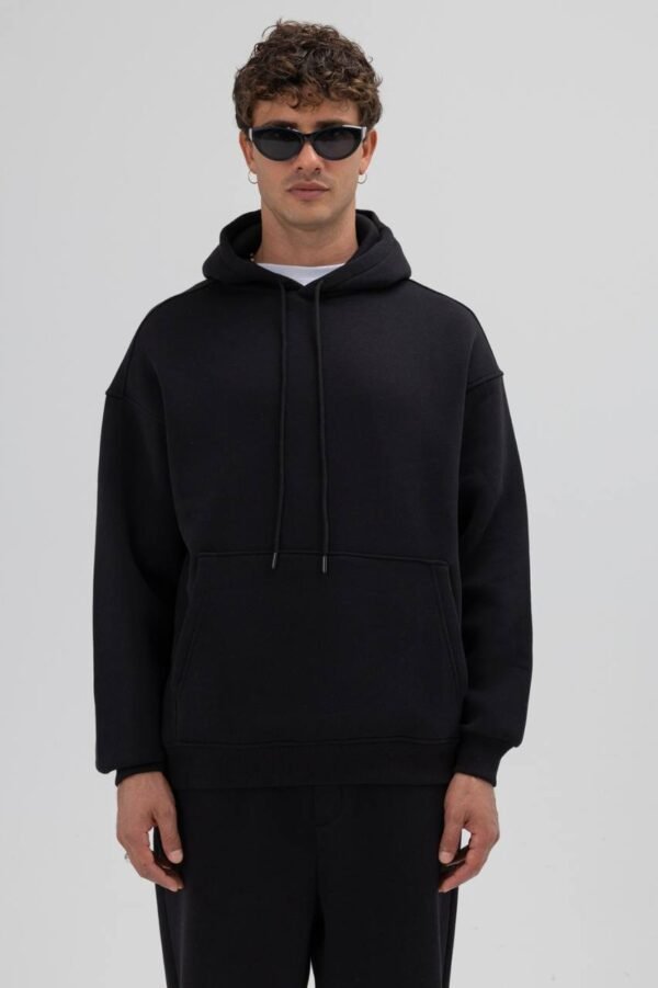 ESSENTIAL HOODIE - BLACK