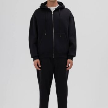 LENASSO JOGGER SWEATPANTS - BLACK