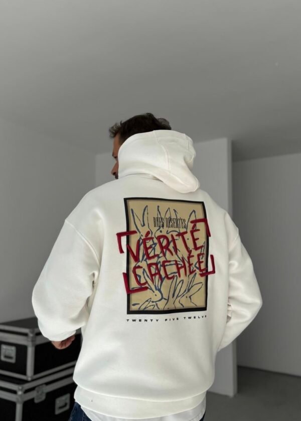 VERITE CACHE HOODIE - WHITE