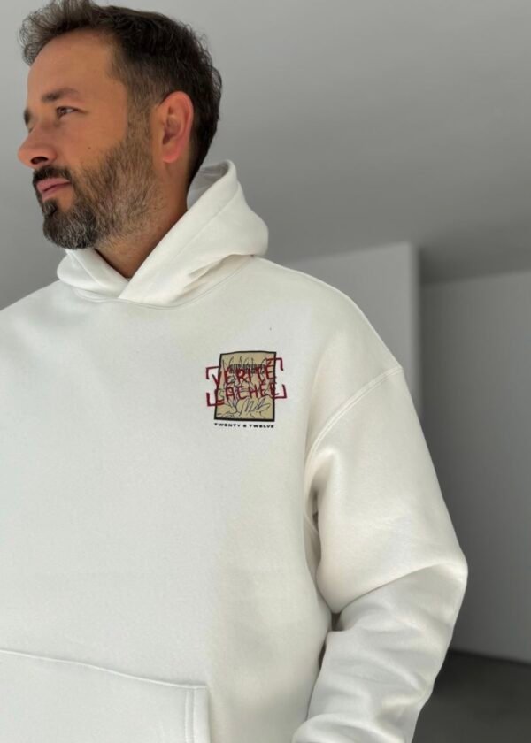 VERITE CACHE HOODIE - WHITE