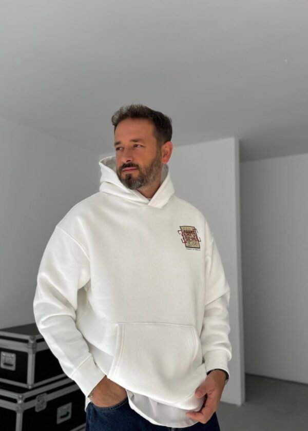 VERITE CACHE HOODIE - WHITE