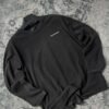 WASHED SWEATSHIRT - BLACK