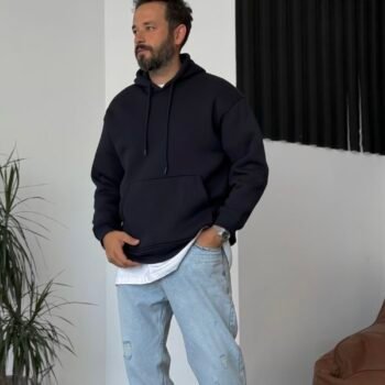 Screenshot UNLINED ESSENTIAL HOODIE - NAVY