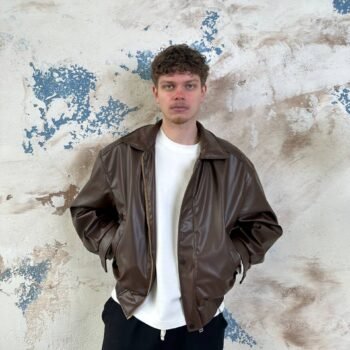 IMG_8675 LEATHER JACKET - MAROON