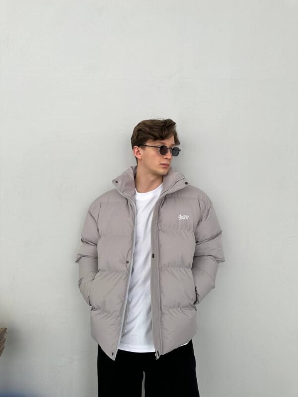 STWD PUFFER JACKET - GREY