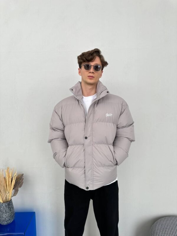 STWD PUFFER JACKET - GREY