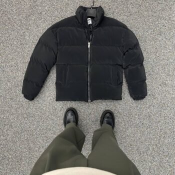 IMG_8483 PUFFER JACKET - BLACK