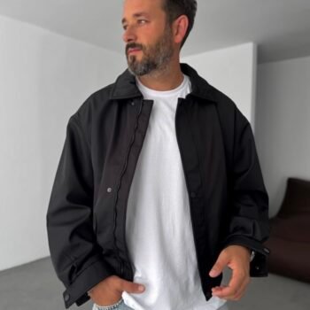 Screenshot BASIC BUTTON JACKET - BLACK