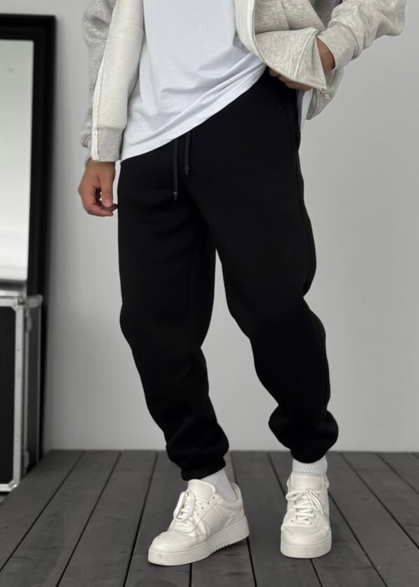 CLANG JOGGER SWEATPANTS - BLACK