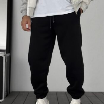 CLANG JOGGER SWEATPANTS - BLACK