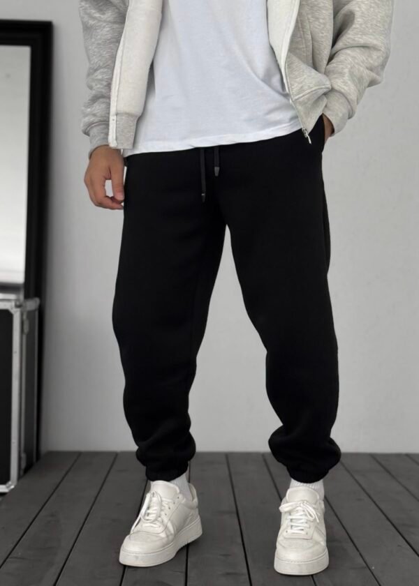 CLANG JOGGER SWEATPANTS - BLACK