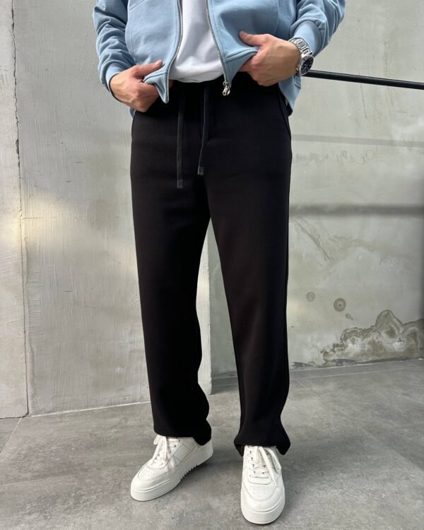 HEAVY BAGGY SWEATPANT - BLACK