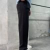 HEAVY BAGGY SWEATPANT - BLACK