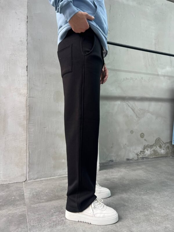 HEAVY BAGGY SWEATPANT - BLACK