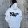 REPRESENT HOODIE - WHITE