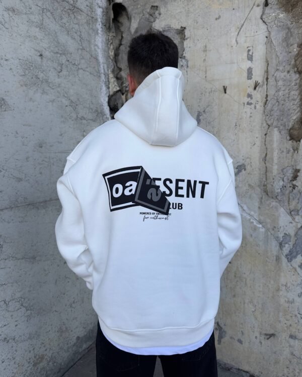REPRESENT HOODIE - WHITE