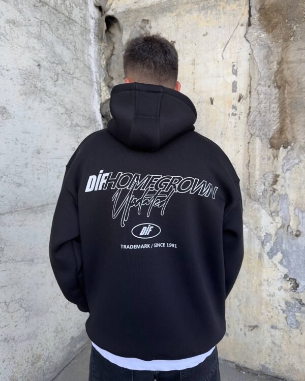 DIF HOMEGROWN HOODIE - BLACK