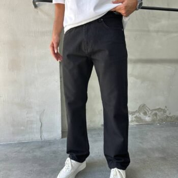 LOOSE FIT JEANS - BLACK