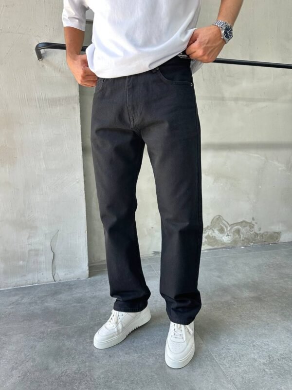 LOOSE FIT JEANS - BLACK