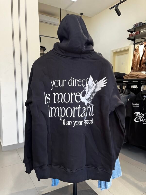 YOUR DIRECTION HOODIE - BLACK