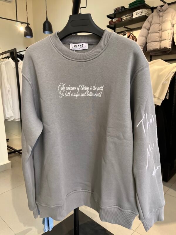 LIBERTY SWEATSHIRT - GREY