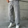 RELAXED BAGGY JEANS - GREY