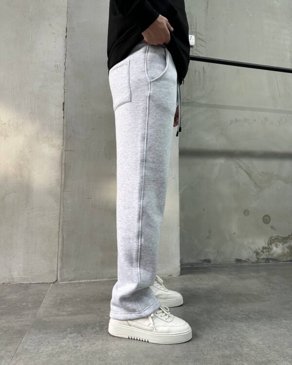 HEAVY BAGGY SWEATPANT - WHITE