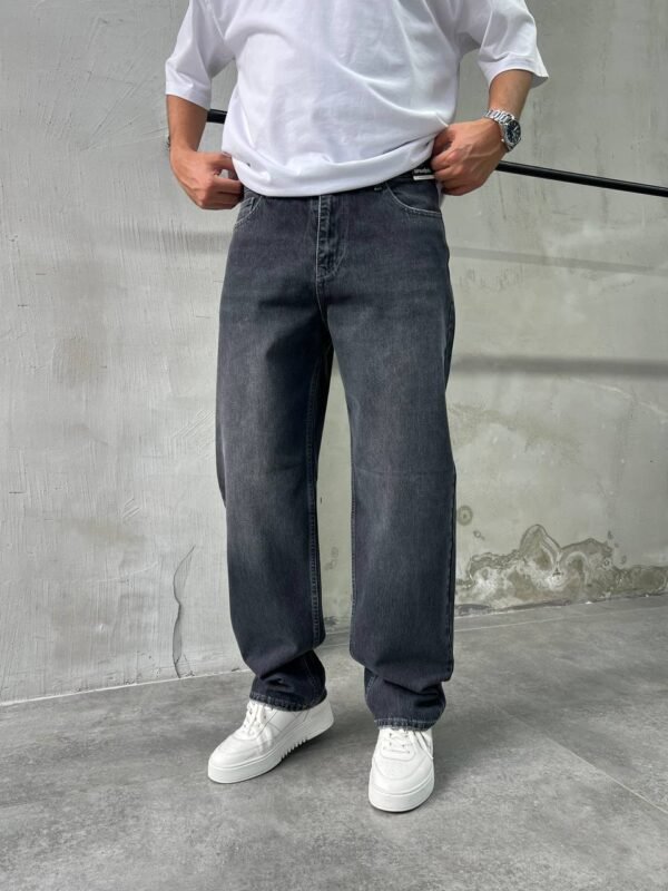 RELAXED BAGGY JEANS - DARK