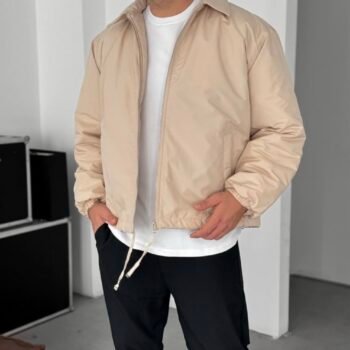 Screenshot BASIC OVERSIZED JACKET - BEIGE