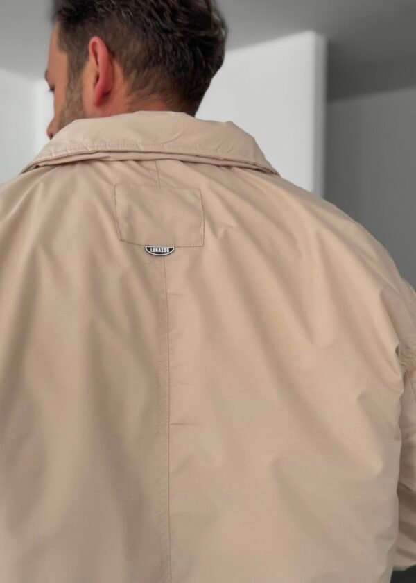 BASIC OVERSIZED JACKET - BEIGE